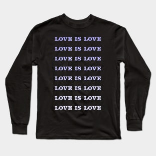 Love is Love Retro Long Sleeve T-Shirt